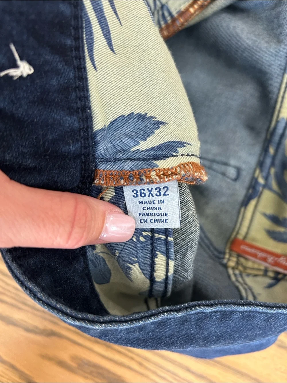 Men's Tommy Bahama Dark Blue Jeans, 36x32, EUC